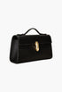Black Leather - Symmetry Pochette - GLAM MODA