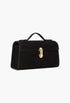 Black Suede - Symmetry Pochette - GLAM MODA