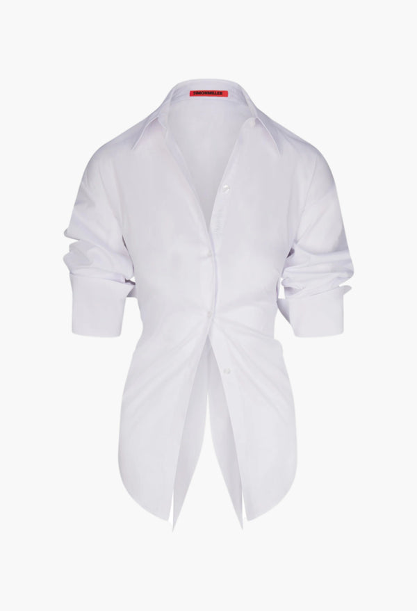 Macadamia - Loch Poplin Button Up