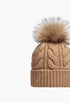 Wool & Cashmere Beanie With Pom Pom