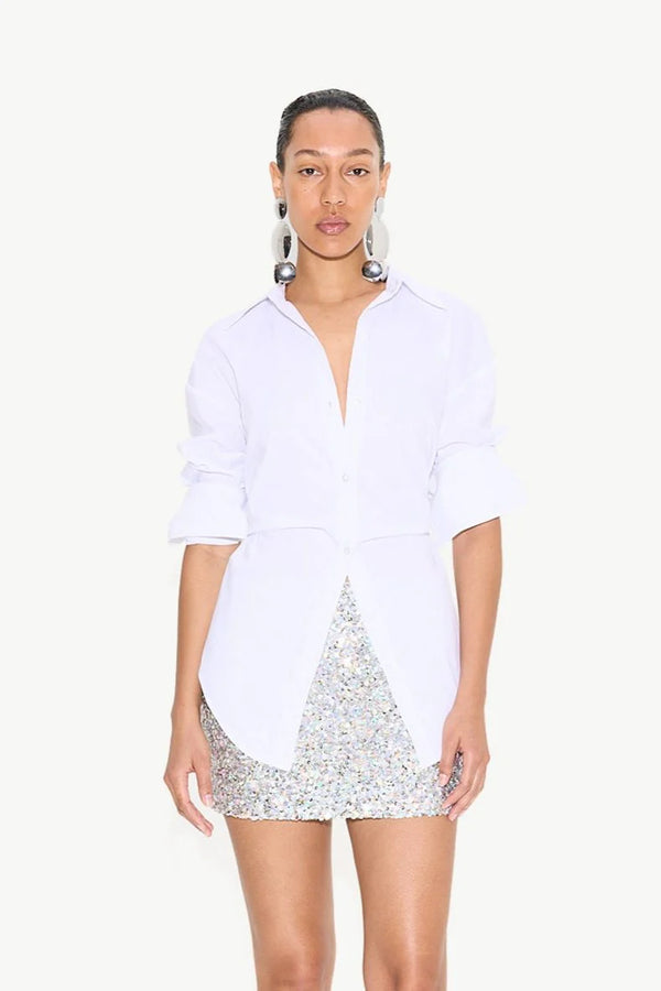 Macadamia - Loch Poplin Button Up