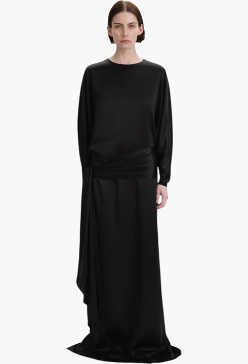 Black - Spencer Gown - GLAM MODA