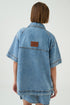 Coastal wash - Juno Denim Shirt - GLAM MODA