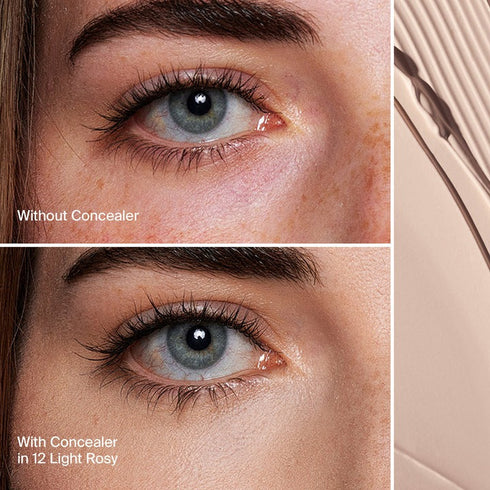 12 Light Rosy - Triclone™ Skin Tech Hydrating + De-Puffing Concealer - GLAM MODA