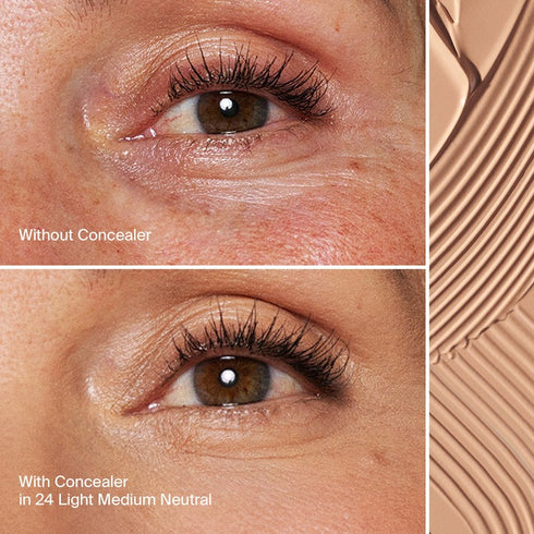 24 Light Medium Neutral - Triclone™ Skin Tech Hydrating + De-Puffing Concealer - GLAM MODA