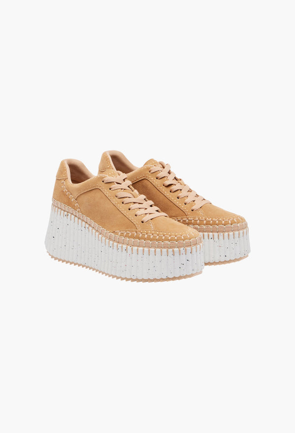 Nama Suede Platform Sneakers