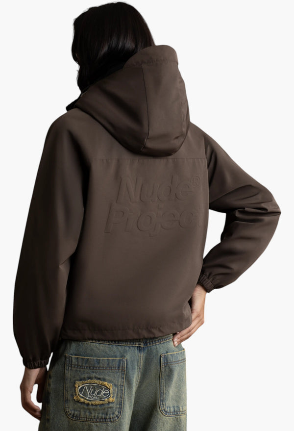 Milestones Windbreaker Jacket Brown