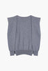 Sleeve Layered Cardigan, Gray - GLAM MODA