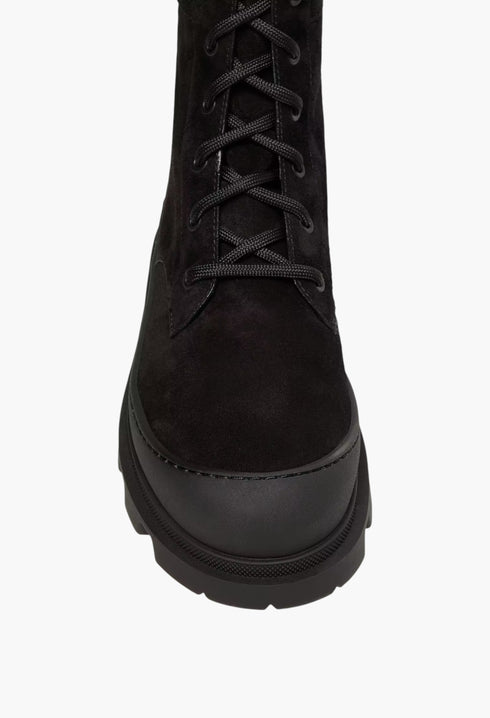 Vera High Suede Lace-Up Boots - GLAM MODA