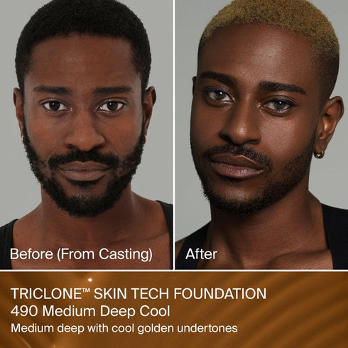 490 Medium Deep Cool - Triclone™ Skin Tech Medium Coverage Foundation - GLAM MODA
