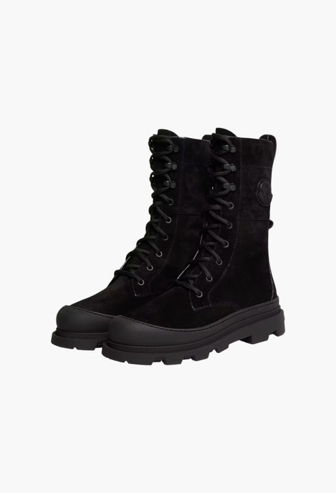 Vera High Suede Lace-Up Boots - GLAM MODA