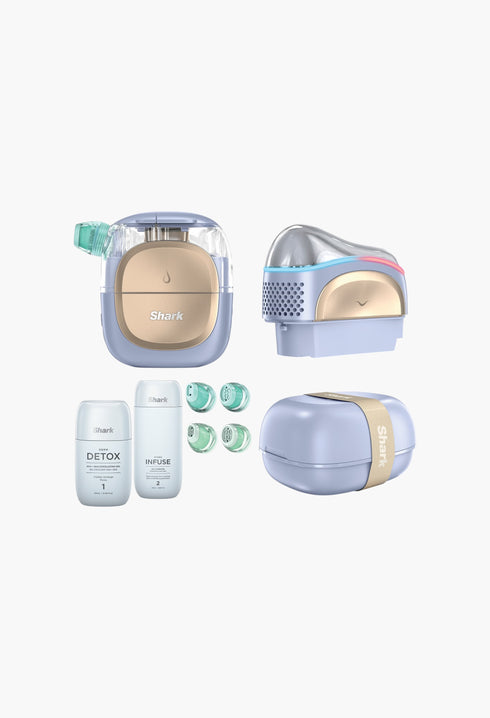 Shark Beauty FacialPro Glow + Depuffi at Home Facial - Spa Purple