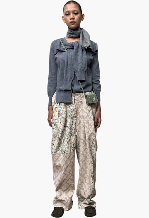 Sleeve Layered Cardigan, Gray - GLAM MODA