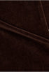 Rolled Waist Velour Cargo Pants, Brown - GLAM MODA