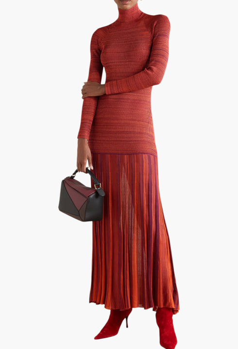 Chocolate - Symmetry Pochette Suede Tote - GLAM MODA