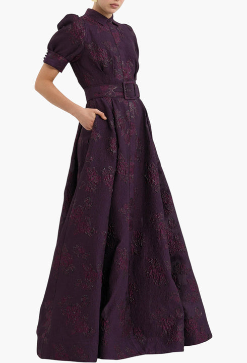 Afina Short Sleeve Gown