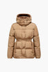 Agneux Square-Quilted Hooded Short Down Jacket - GLAM MODA