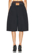 Faded Black - Prestyled Pleated Short - GLAM MODA