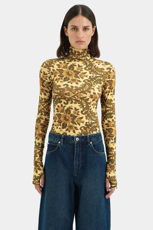 Aventine Long Sleeve Top - GLAM MODA