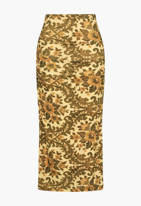 Aventine Ruched Skirt - GLAM MODA