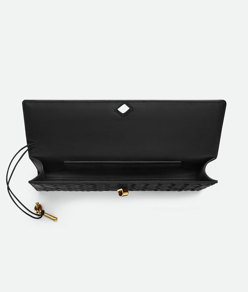 Black - Andiamo Clutch - GLAM MODA
