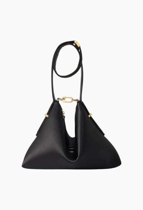 Black – Bevel Satin Clutch Toteme Bag - GLAM MODA