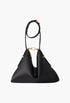 Black – Bevel Satin Clutch Toteme Bag - GLAM MODA