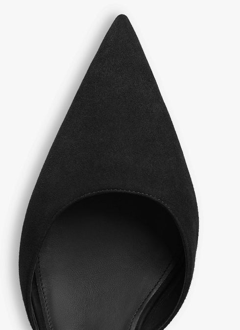 Black - High Boots In Stretch Suede - GLAM MODA