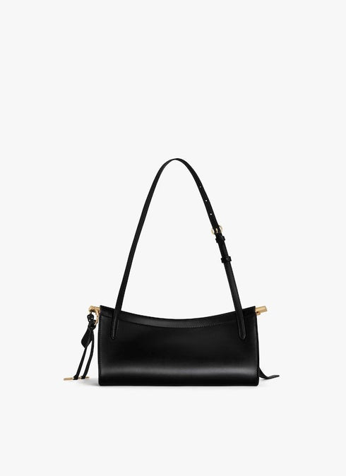 Black - Le Click East West Small Bag In Leather - GLAM MODA
