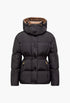 Agneux Square-Quilted Hooded Short Down Jacket - GLAM MODA