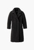 Women's Gertrude Long Teddy Coat - GLAM MODA
