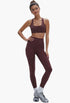 Burgundy - Ultimate Leggings - GLAM MODA
