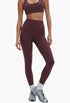 Burgundy - Ultimate Leggings - GLAM MODA