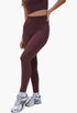 Burgundy - Ultimate Leggings - GLAM MODA