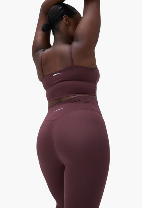 Burgundy - Ultimate Leggings - GLAM MODA