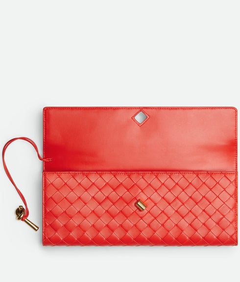 Cherry tomato - Andiamo Clutch - GLAM MODA