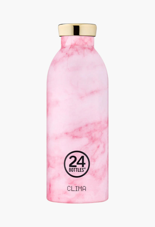 Clima Bottle Marble Pink 500 ml
