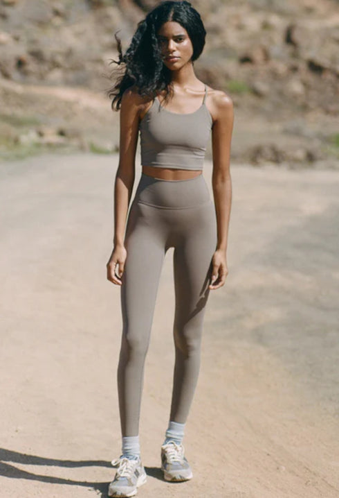 Cocoa Brown - Ultimate Leggings - GLAM MODA