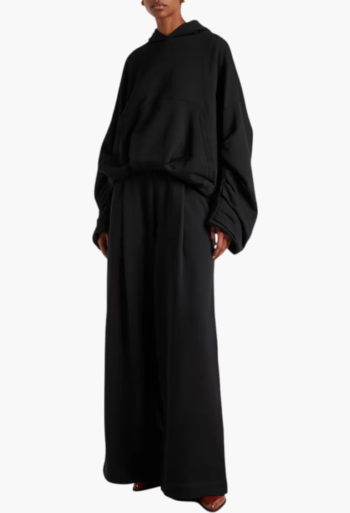 Cotton Wide-Leg Pants - GLAM MODA