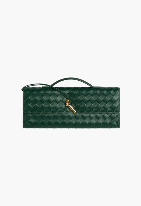 Emerald green - Andiamo Clutch - GLAM MODA