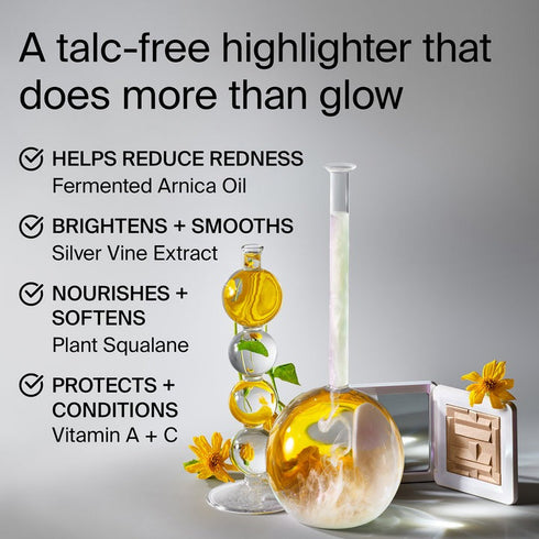 Bio-Radiant Gel-Powder Highlighter with Fermented Arnica - GLAM MODA