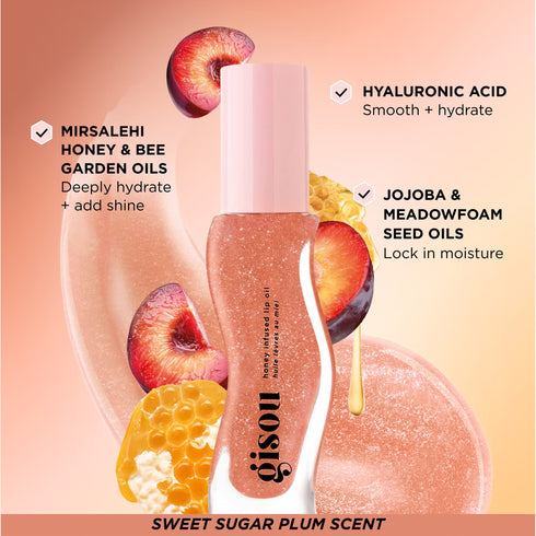 Honey Infused Lip Oil 8ml - GLAM MODA