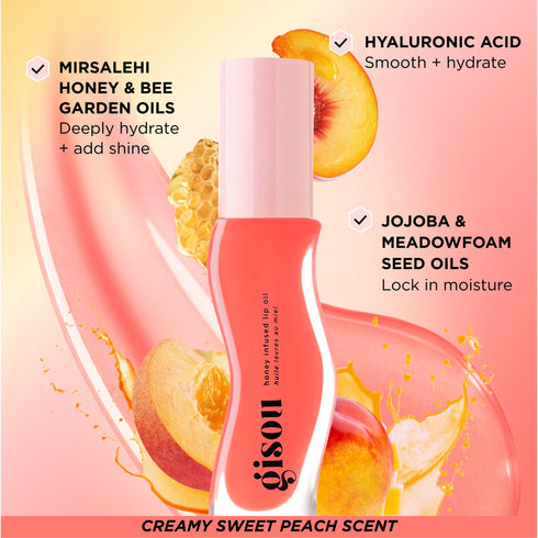 Honey Infused Lip Oil 8ml - GLAM MODA