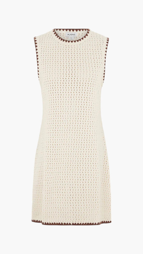 Immy Crochet Mini Dress - GLAM MODA