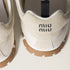 Ivory - Tyre technical fabric and suede sneakers - GLAM MODA
