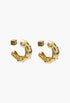 Gold - Kine Hoop Earrings - GLAM MODA