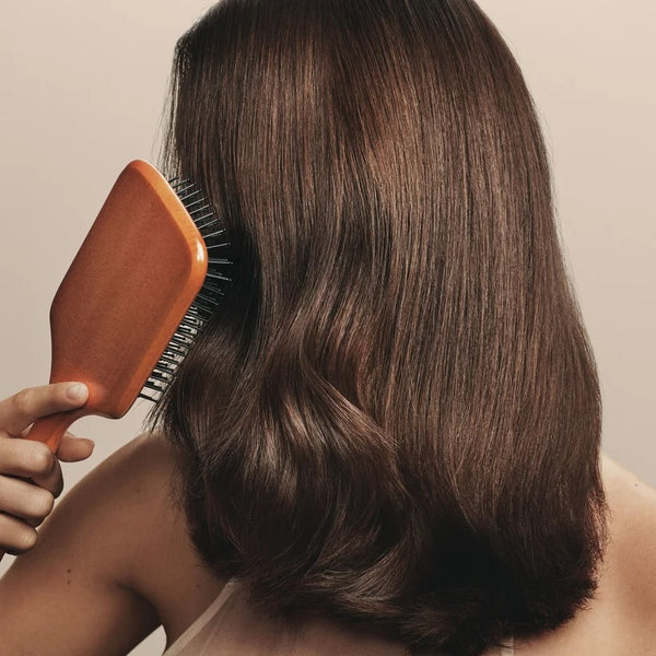 Large Wood Paddle Brush
