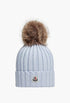 Wool Beanie With Pom Pom