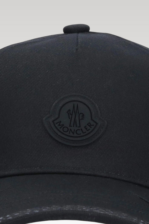 Logo Patch Curved-Peak Baseball Cap - GLAM MODA