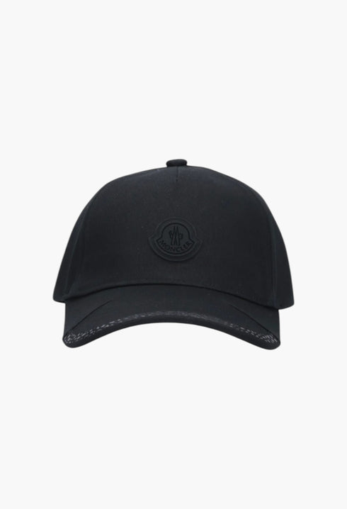 Logo Patch Curved-Peak Baseball Cap - GLAM MODA